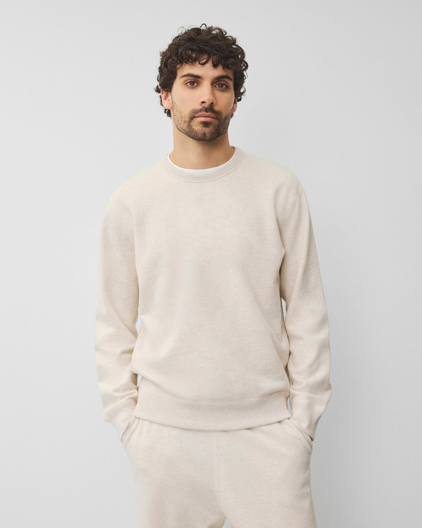 Midweight Terry Standard Crewneck