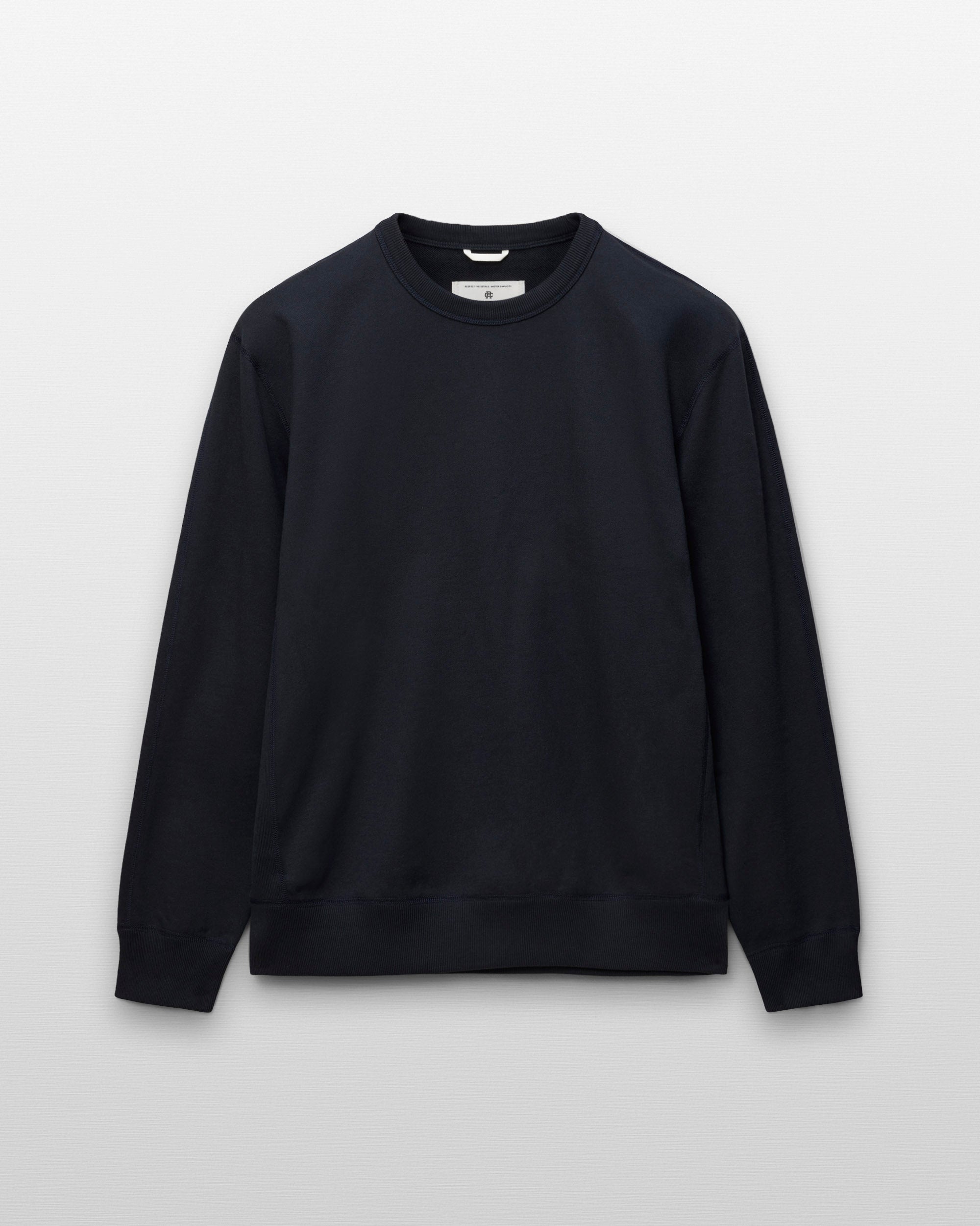 新品 REIGNING CHAMP スウェットカットソー NAVY Midweight Terry Standard Crewneck | Reigning Champ | Reigning Champ US