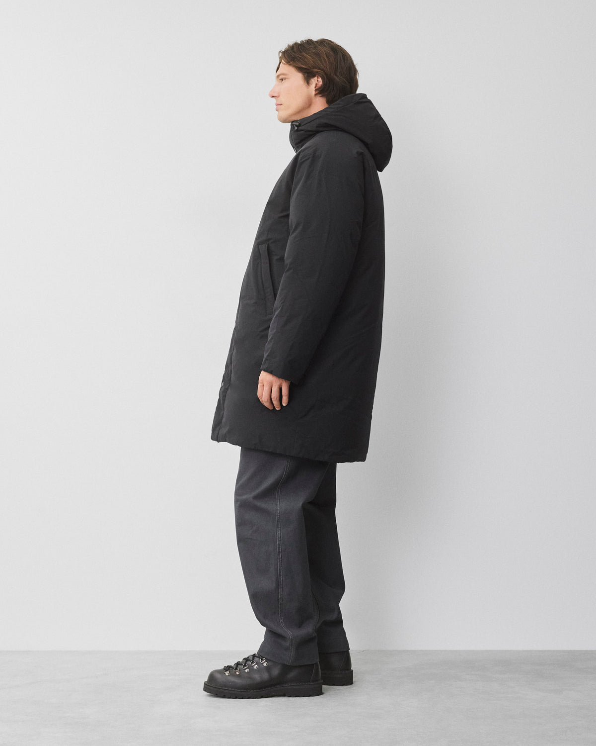 Tech Nylon Sideline Down Parka