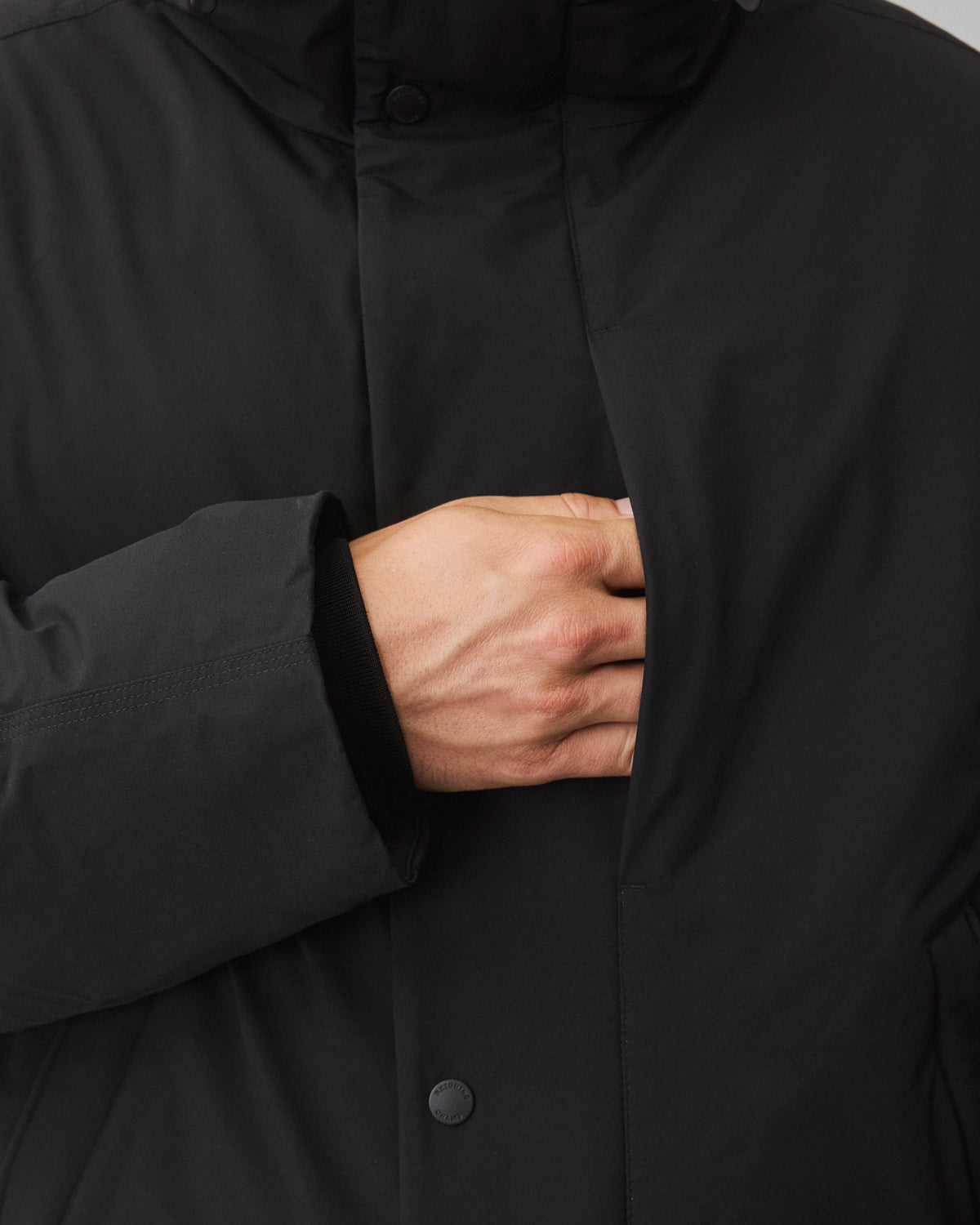Tech Nylon Sideline Down Parka