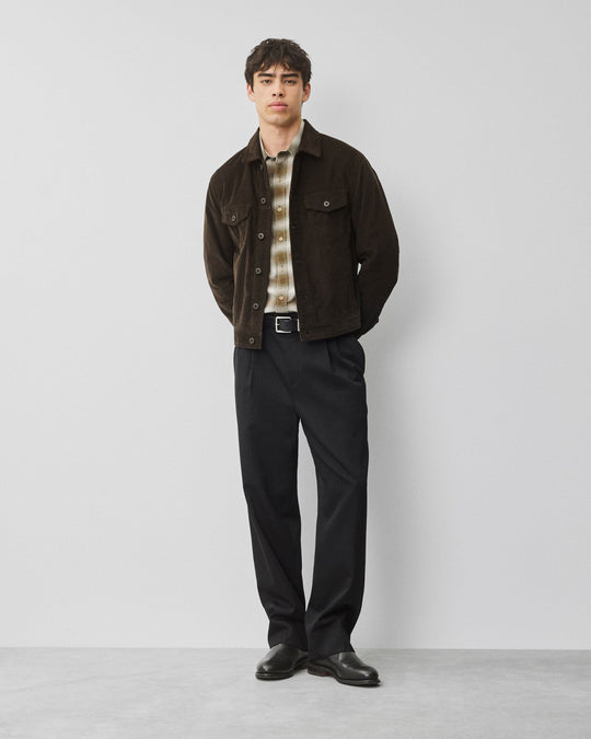 Corduroy Piston Trucker Jacket