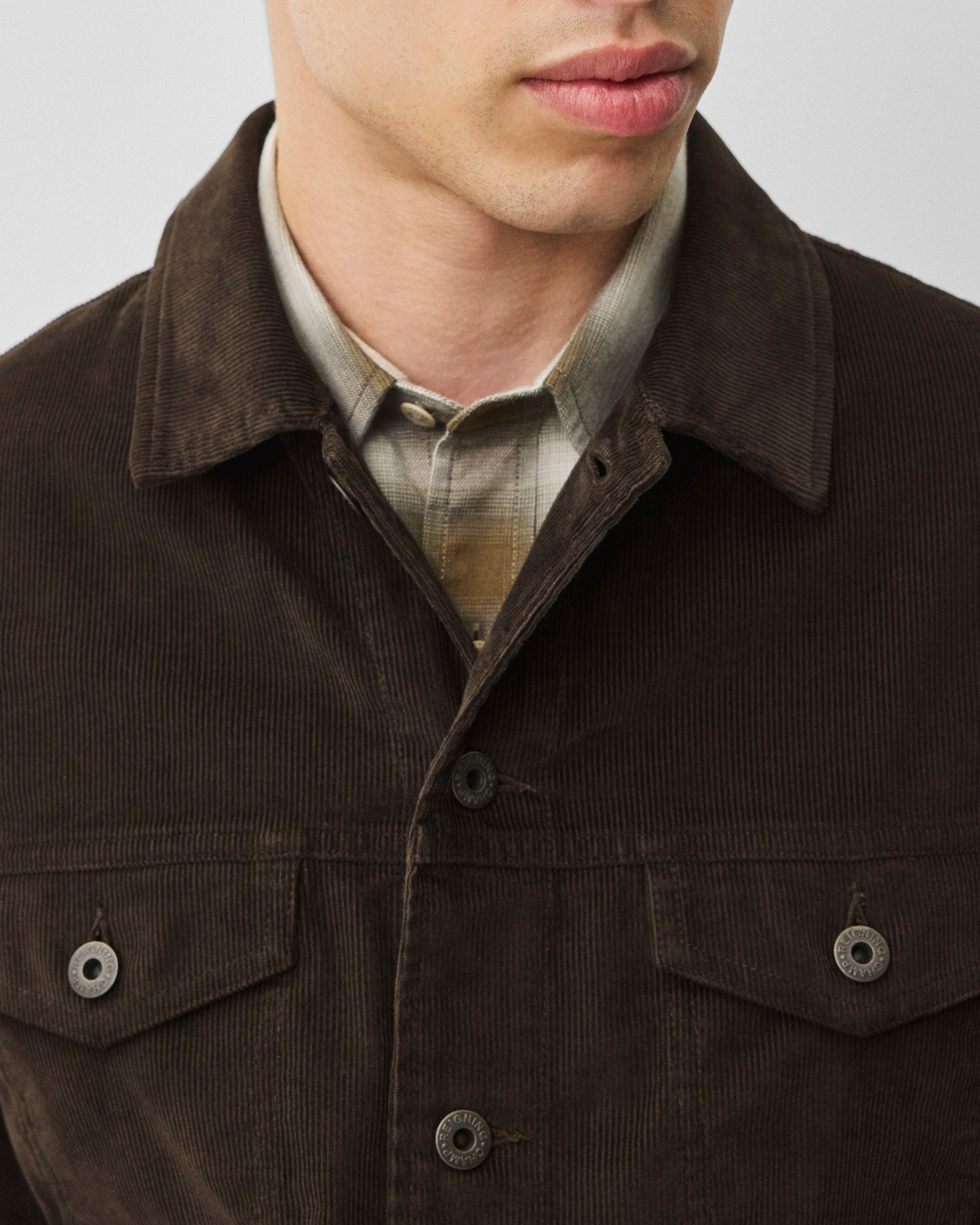 Corduroy Piston Trucker Jacket