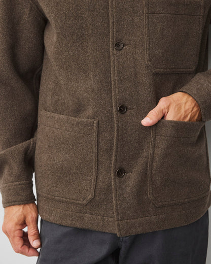 Wool Fleece Chore Jacket