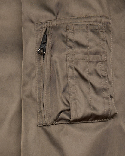 Nylon Twill Flight Jacket