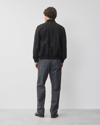 Wool Twill Bomber Jacket