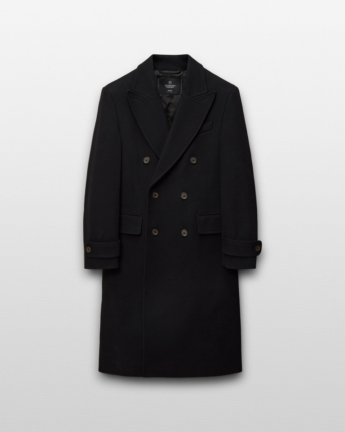 Melton Twill Officer Double Breasted Coat