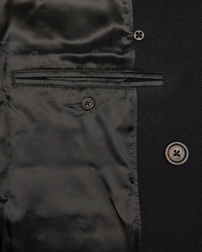 Melton Twill Officer Double Breasted Coat