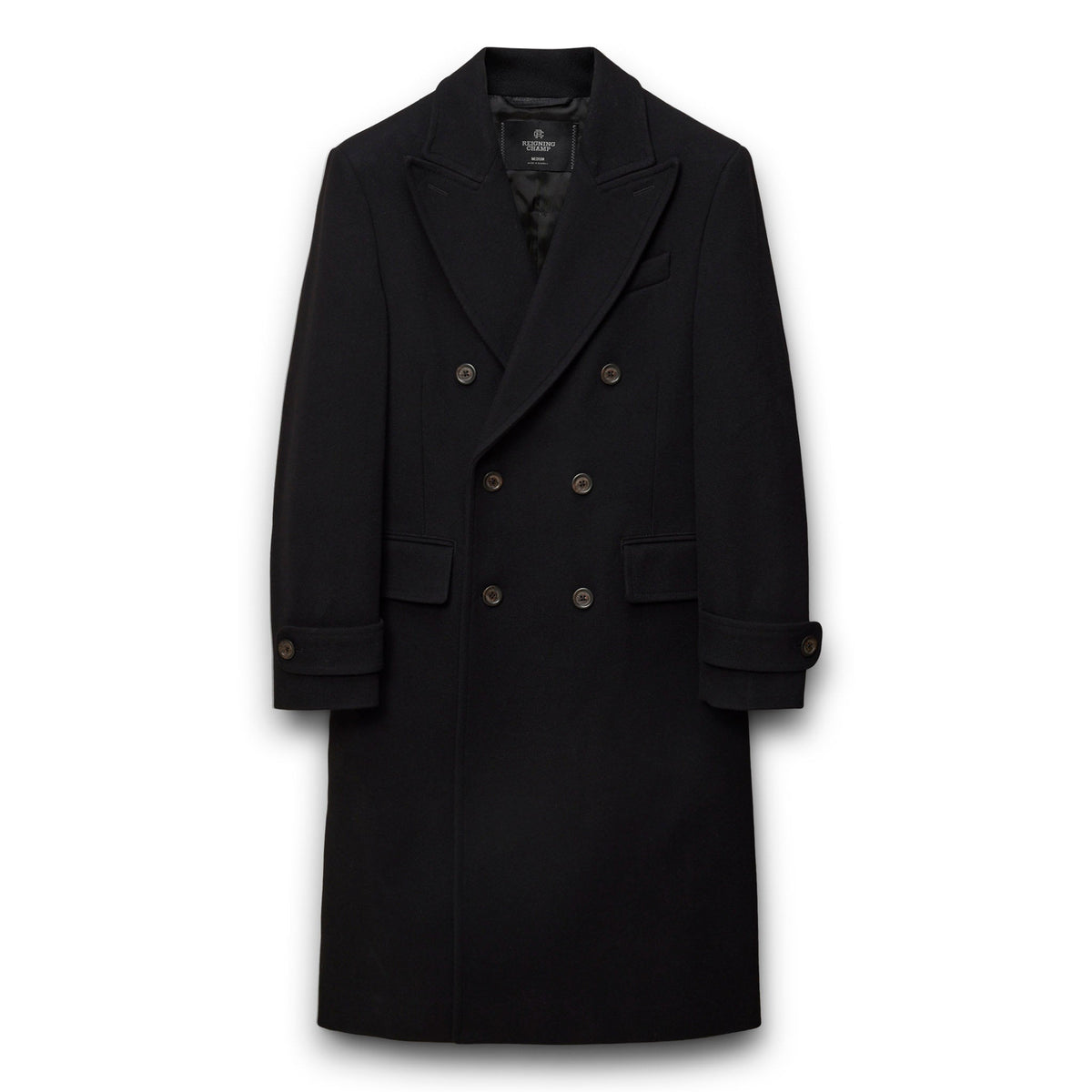 Melton Twill Officer Double Breasted Coat