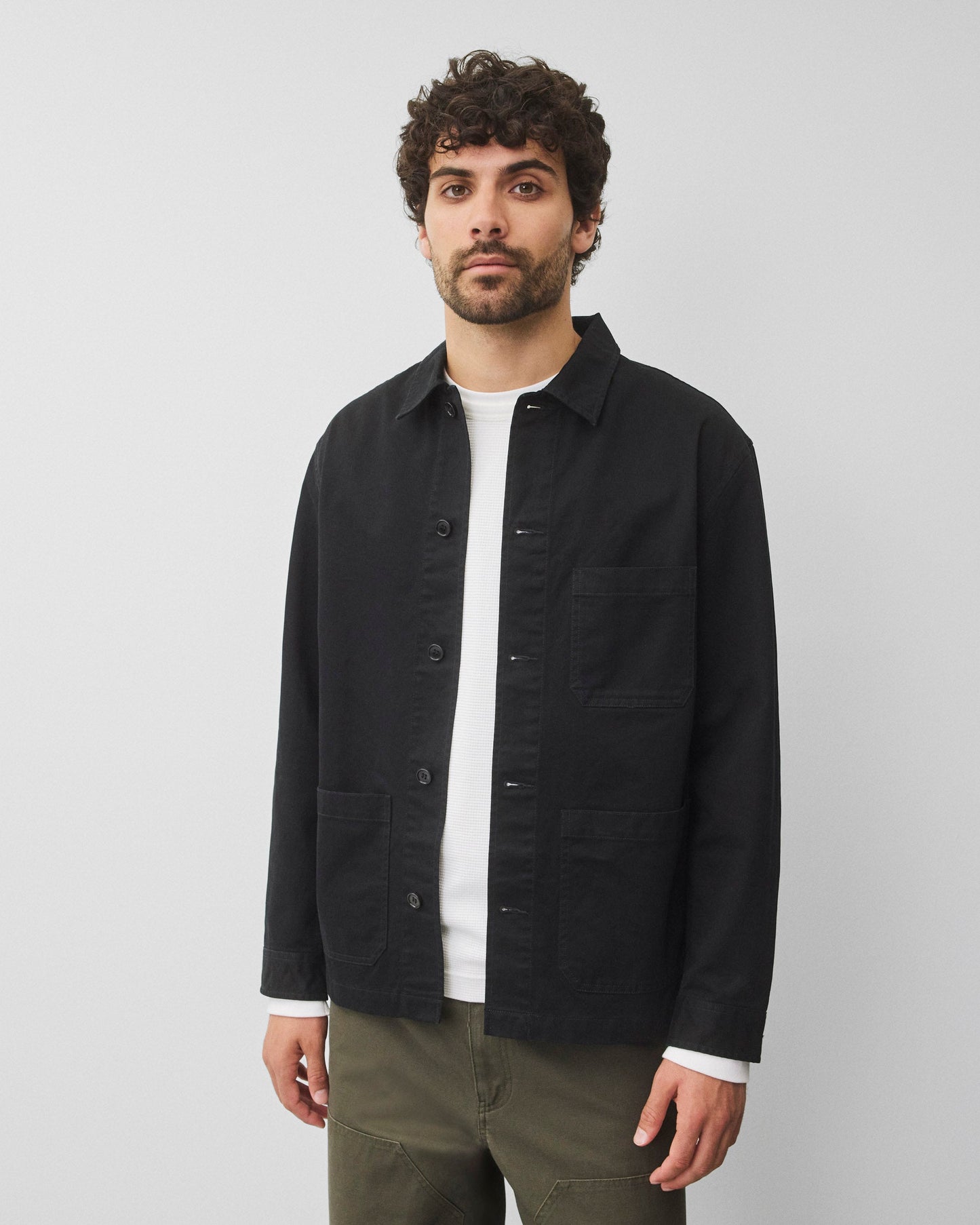 Cotton Chino Chore Jacket