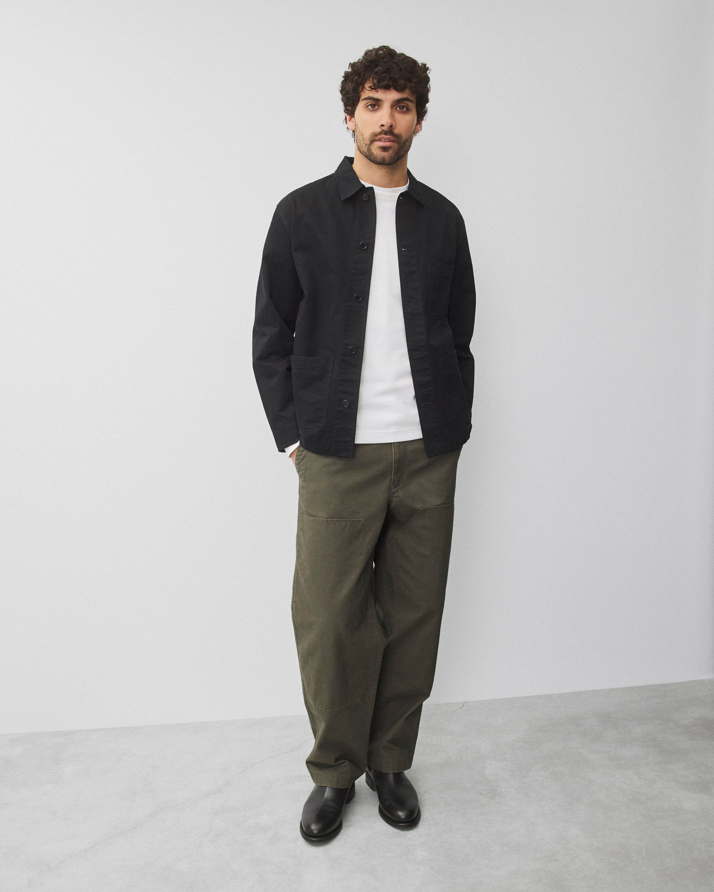 Cotton Chino Chore Jacket