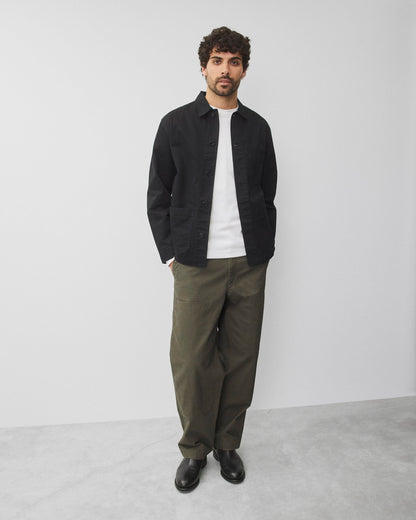 Cotton Chino Chore Jacket