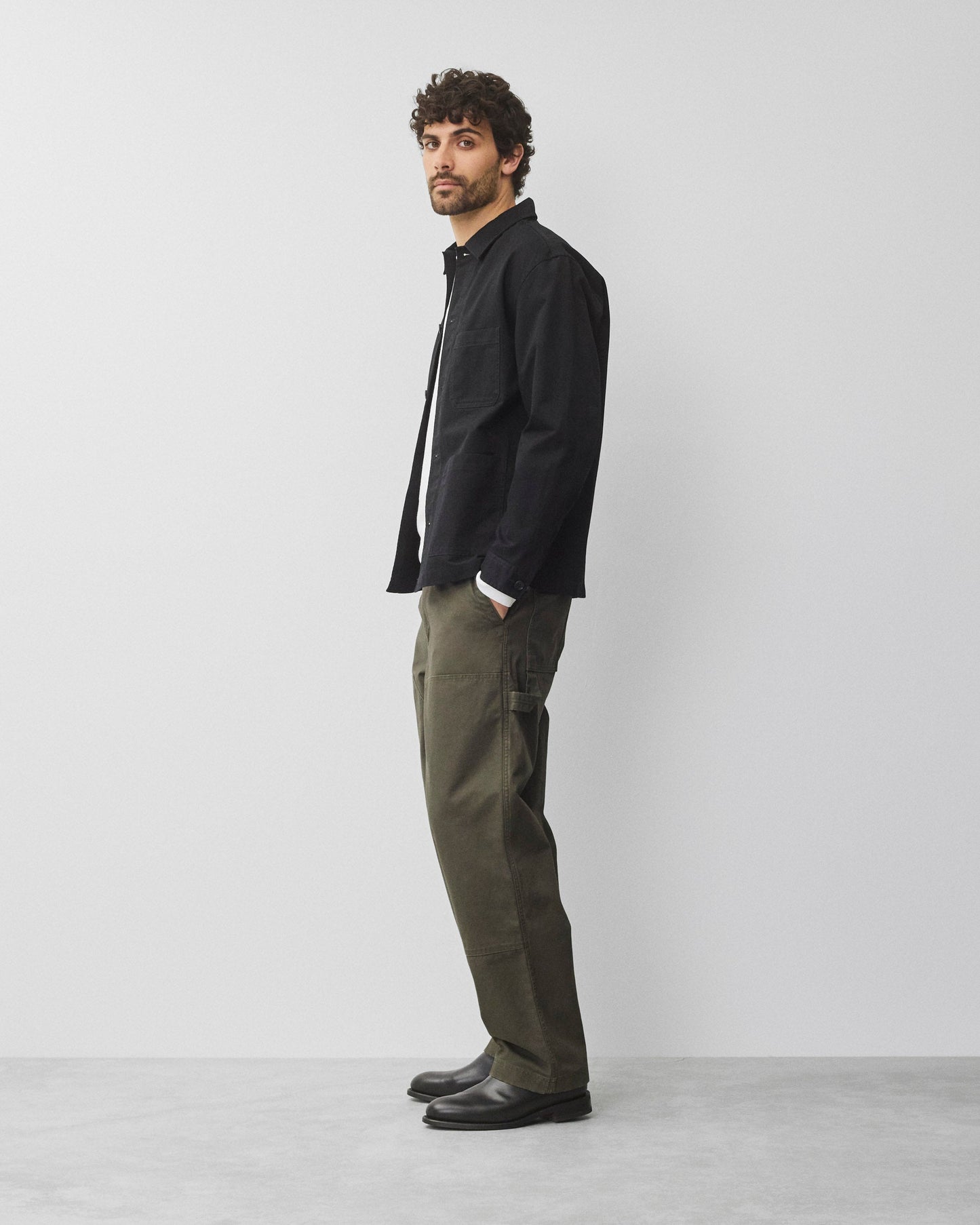Cotton Chino Chore Jacket