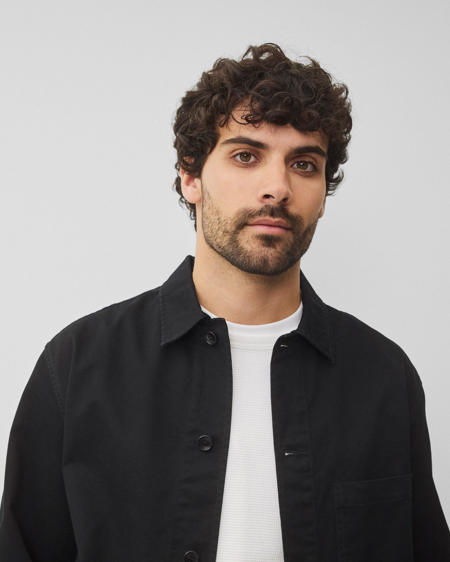 Cotton Chino Chore Jacket