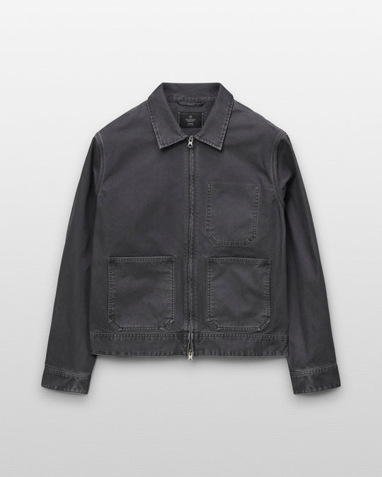 Cotton Canvas Fadeaway Grounds Jacket