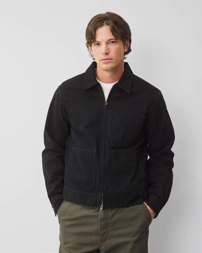 Cotton Canvas Grounds Jacket