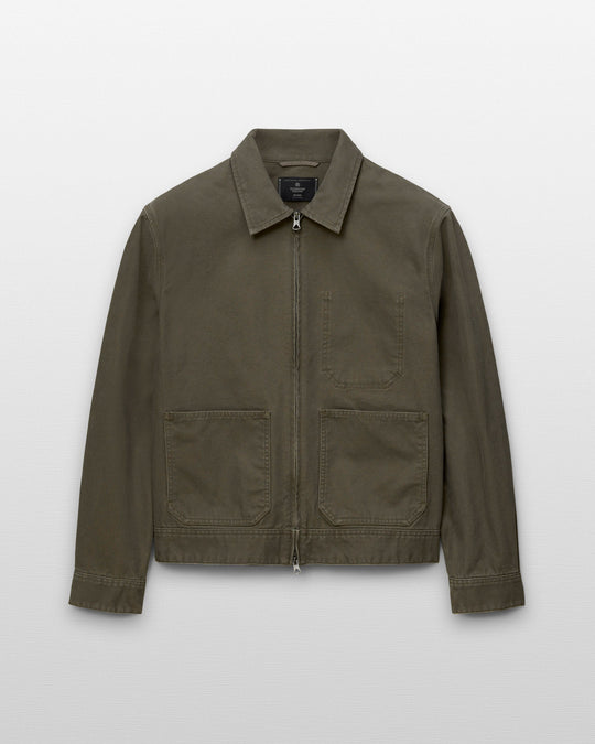 Cotton Canvas Grounds Jacket