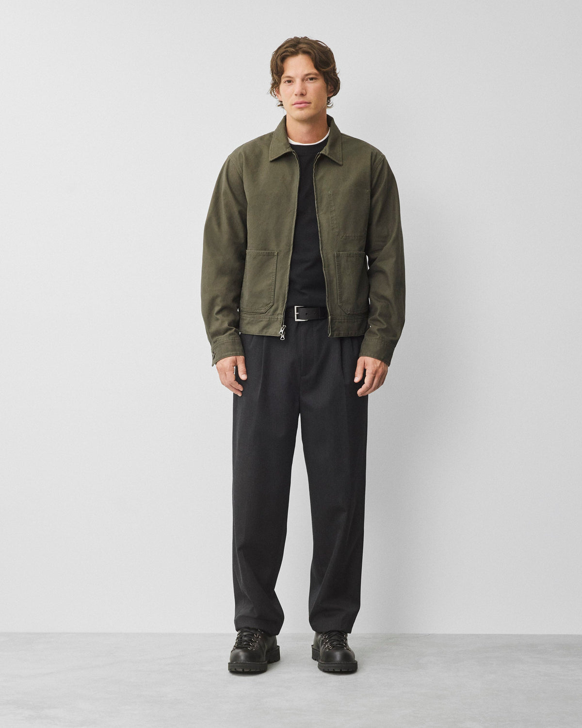 Cotton Canvas Grounds Jacket