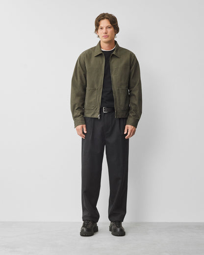 Cotton Canvas Grounds Jacket