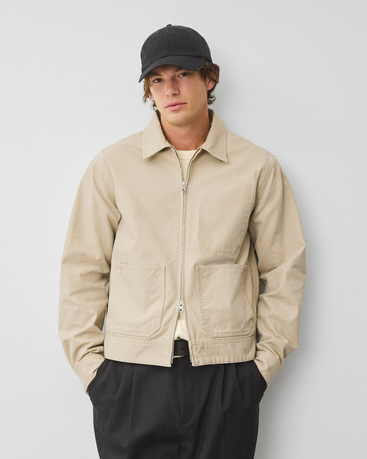 Cotton Canvas Grounds Jacket