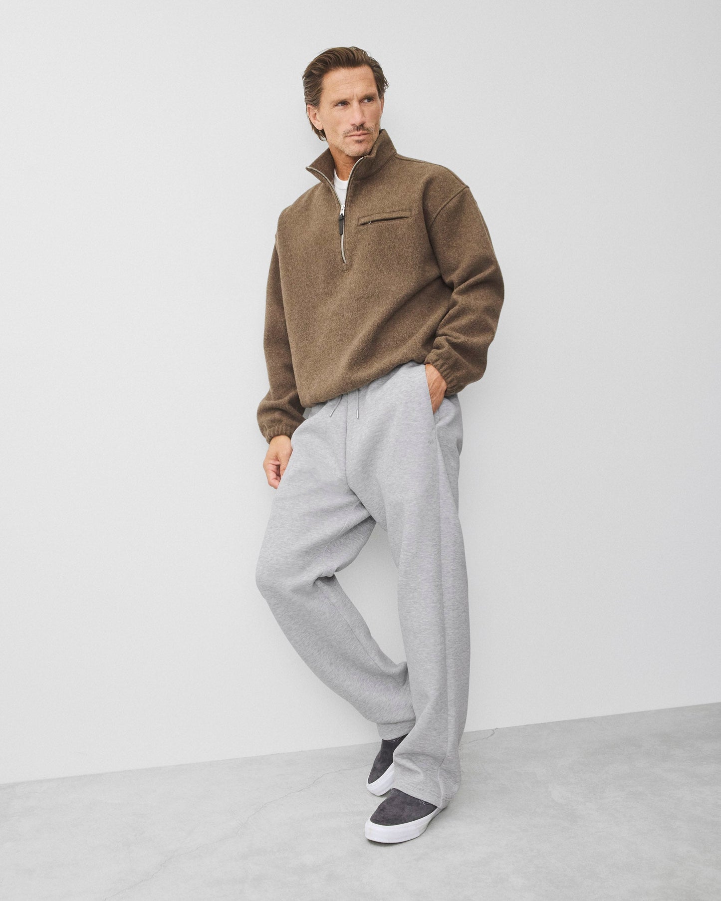 Dual Fleece Relaxed Sweatpant