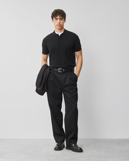 Wool Gabardine Bureau Trouser