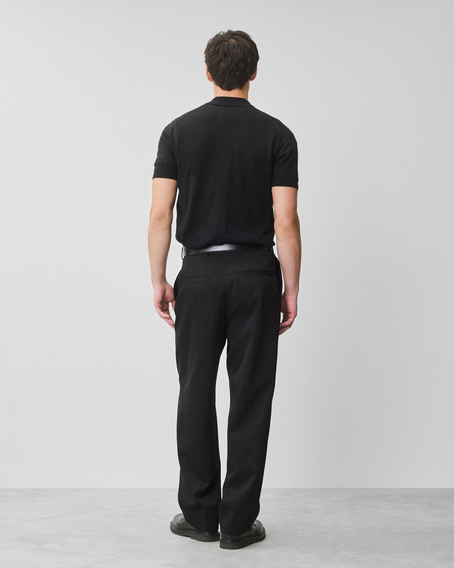 Wool Gabardine Bureau Trouser