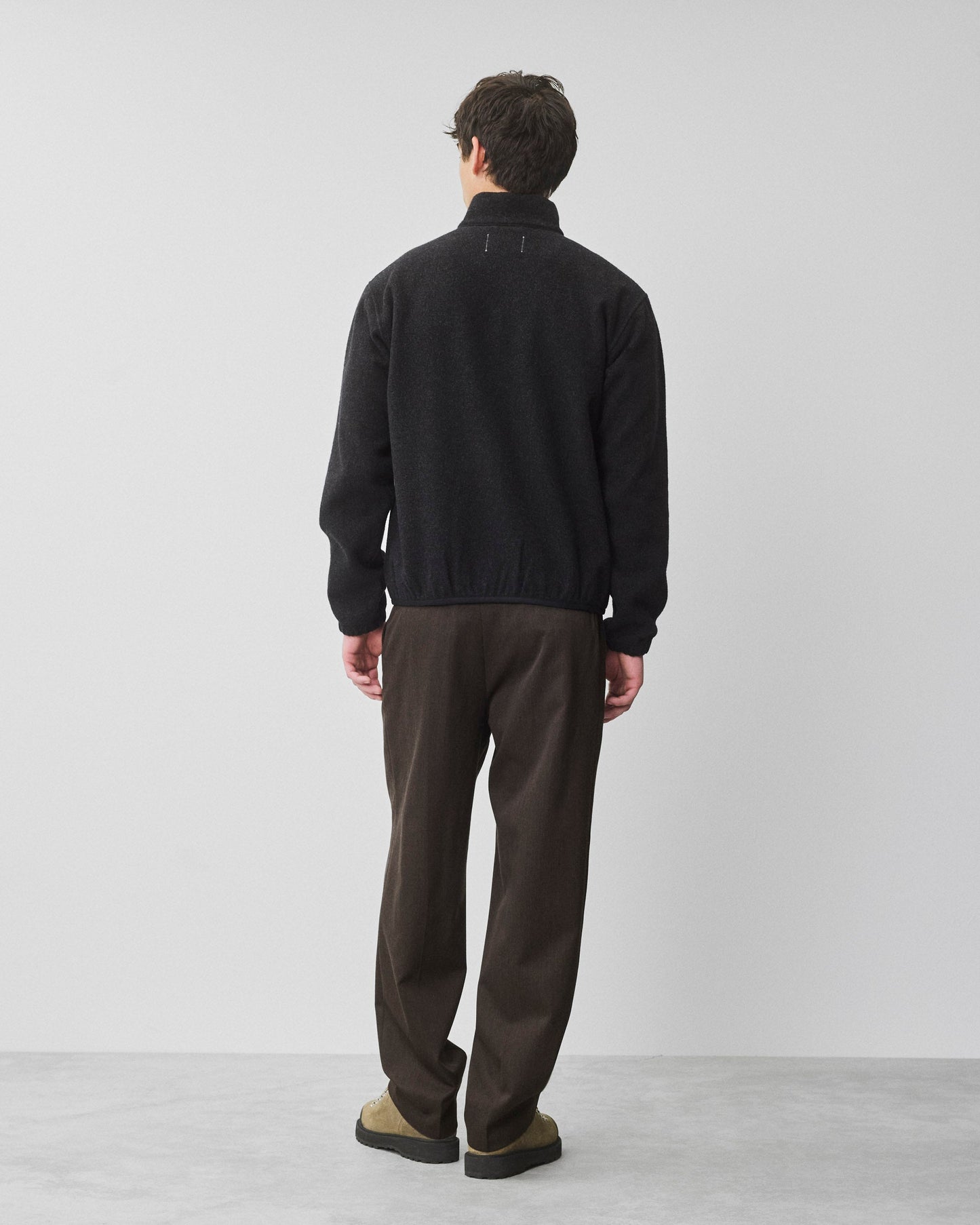 Wool Gabardine Bureau Trouser