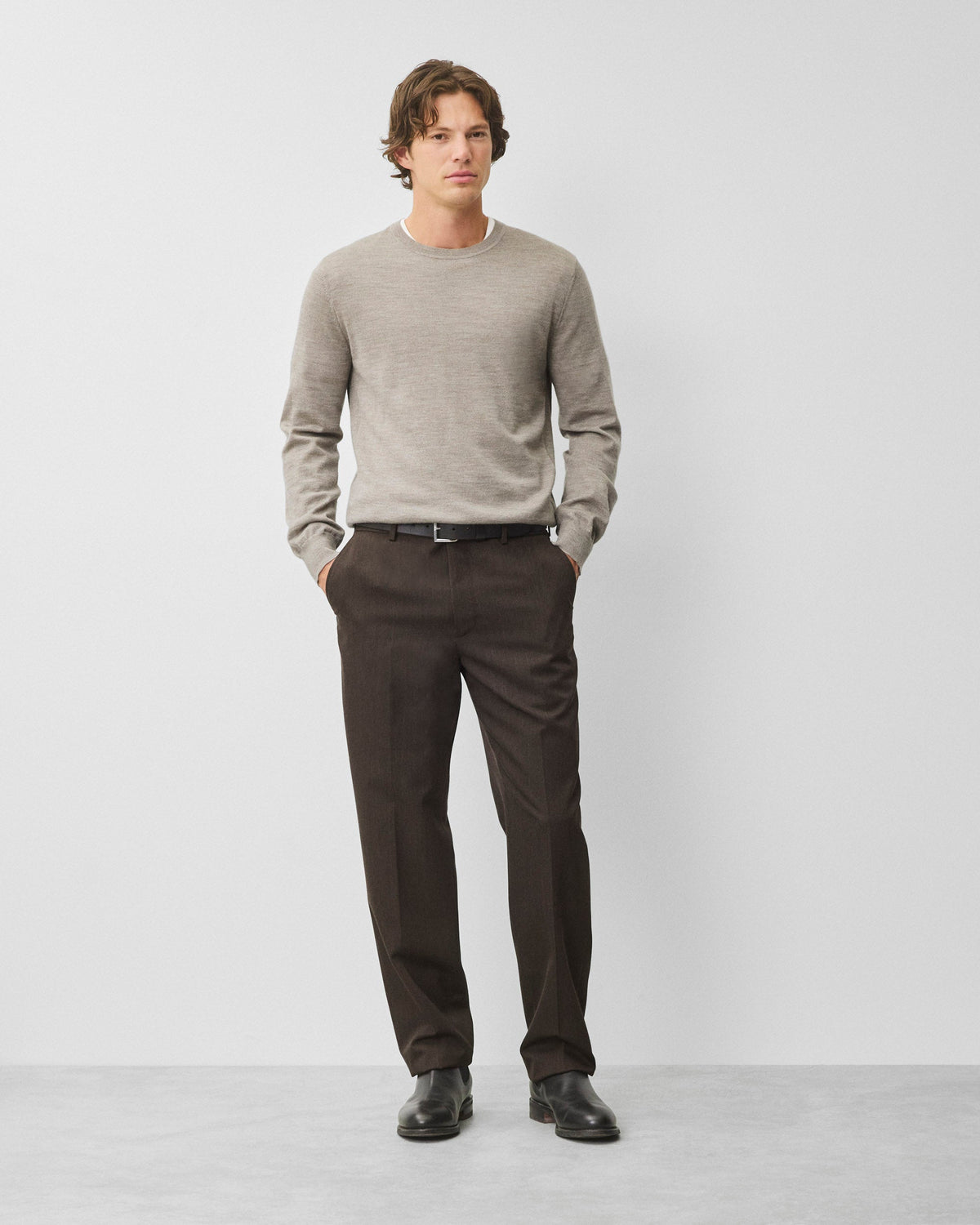 Wool Gabardine Service Pant