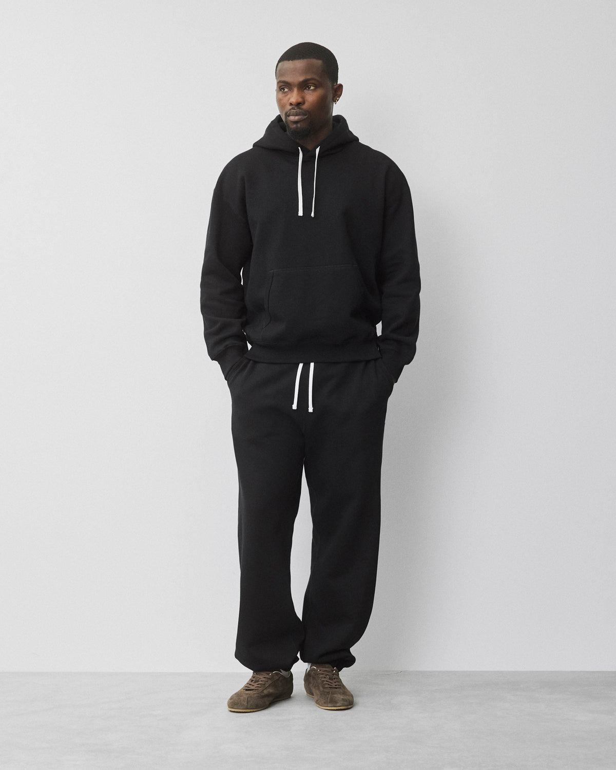 Brushed Fleece Relaxed Cuffed Sweatpant