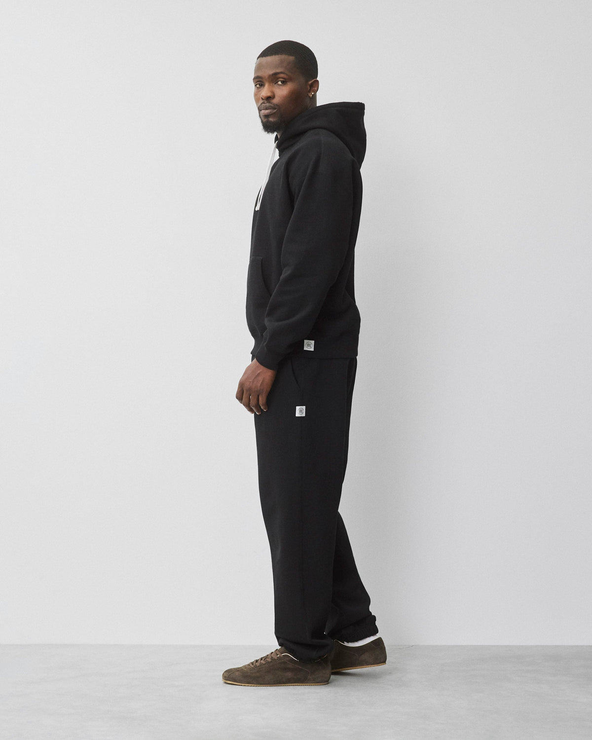 Brushed Fleece Relaxed Cuffed Sweatpant
