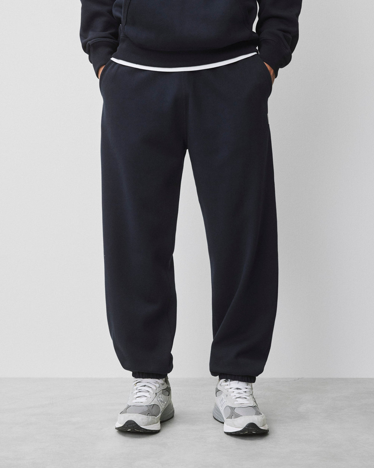 Brushed Fleece Relaxed Cuffed Sweatpant