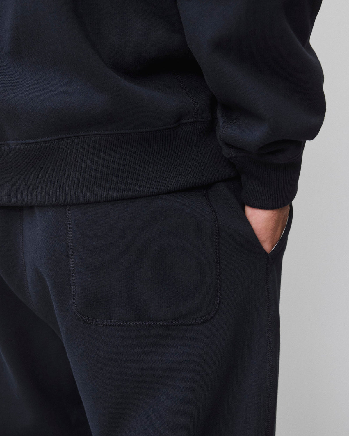 Brushed Fleece Relaxed Cuffed Sweatpant