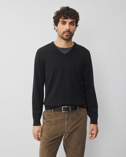 Lightweight Merino Harry V-Neck Sweater