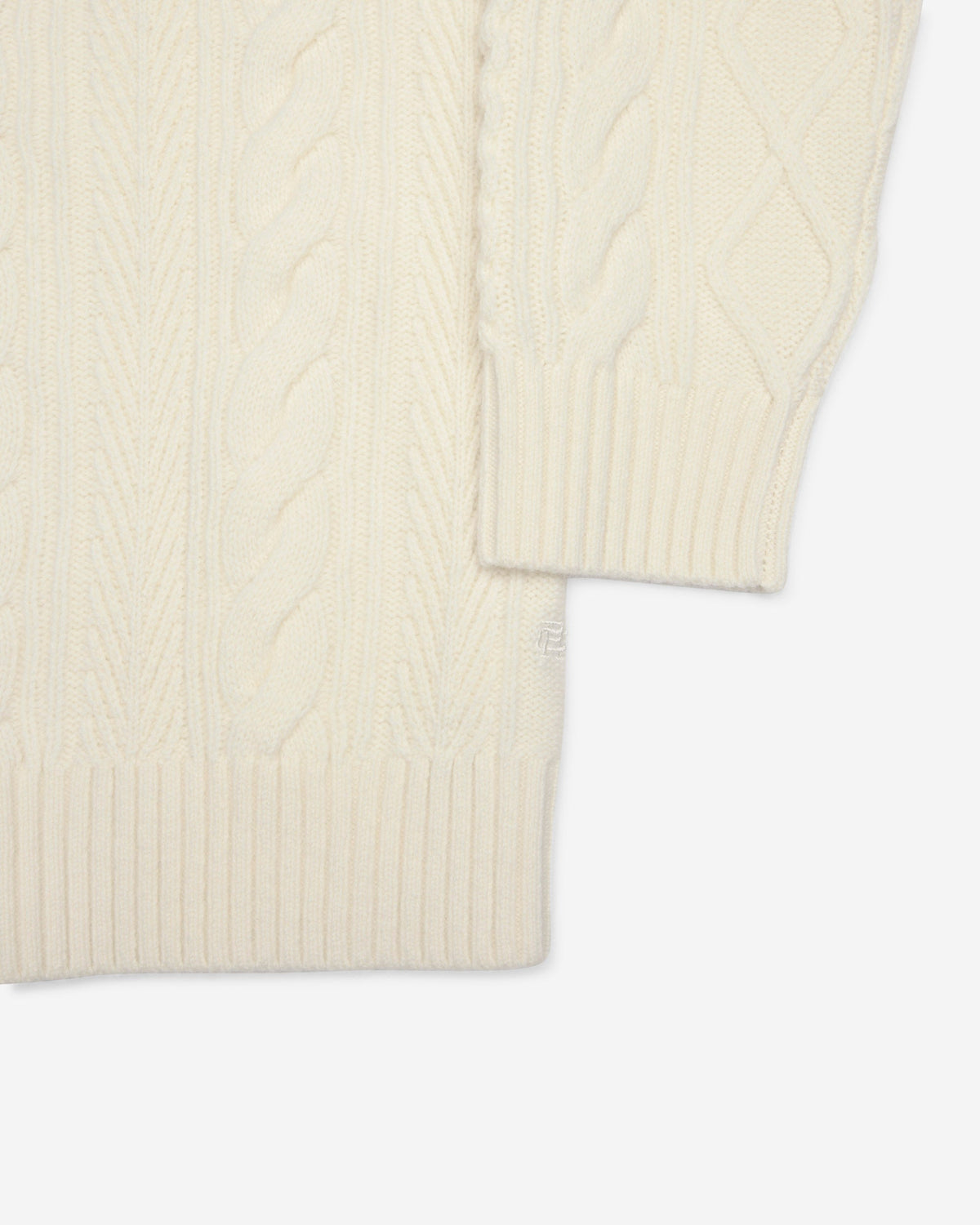Cable Knit Meridian Crewneck