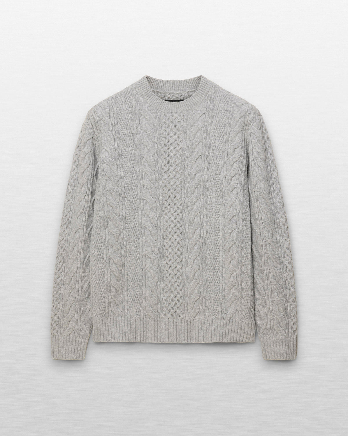 Cable Knit Meridian Crewneck