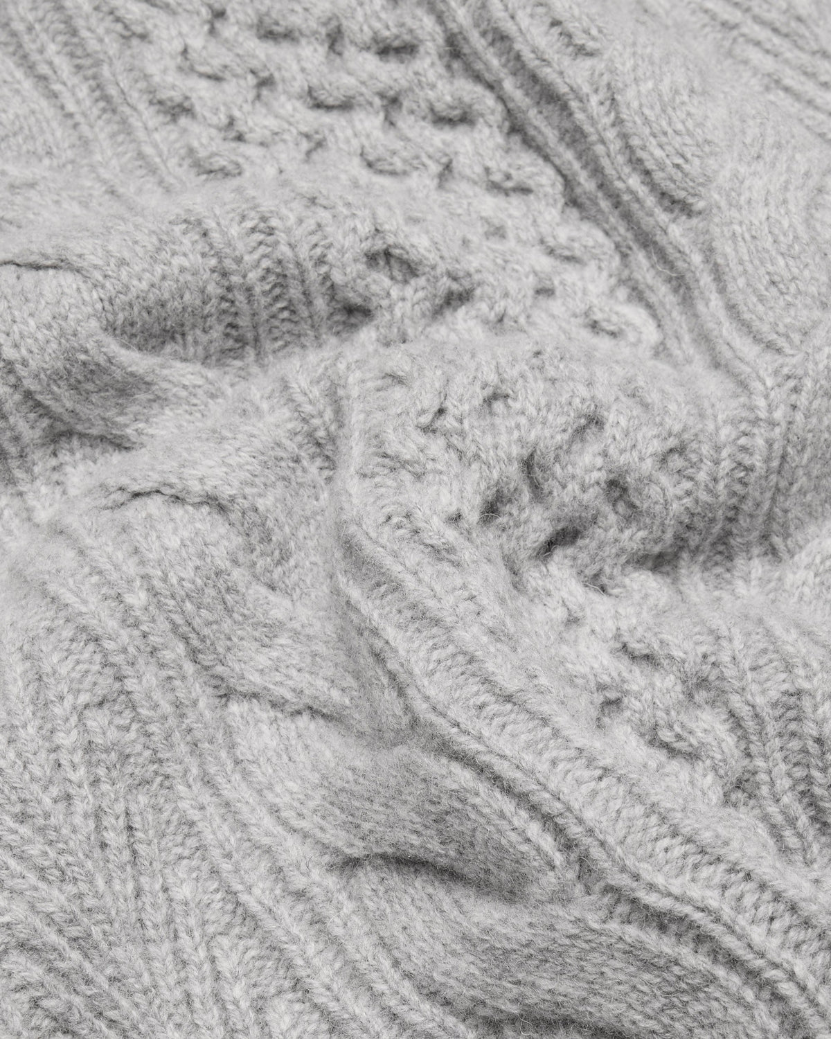 Cable Knit Meridian Crewneck