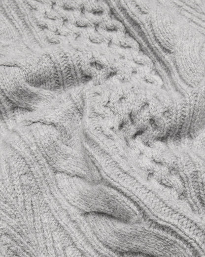 Cable Knit Meridian Crewneck