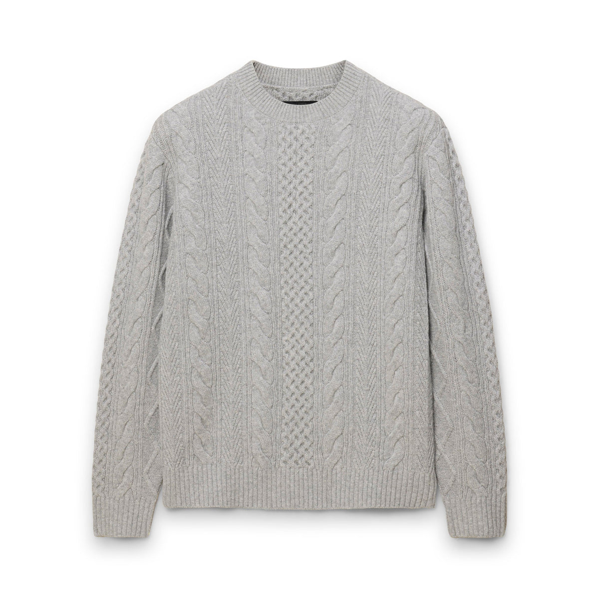 Cable Knit Meridian Crewneck
