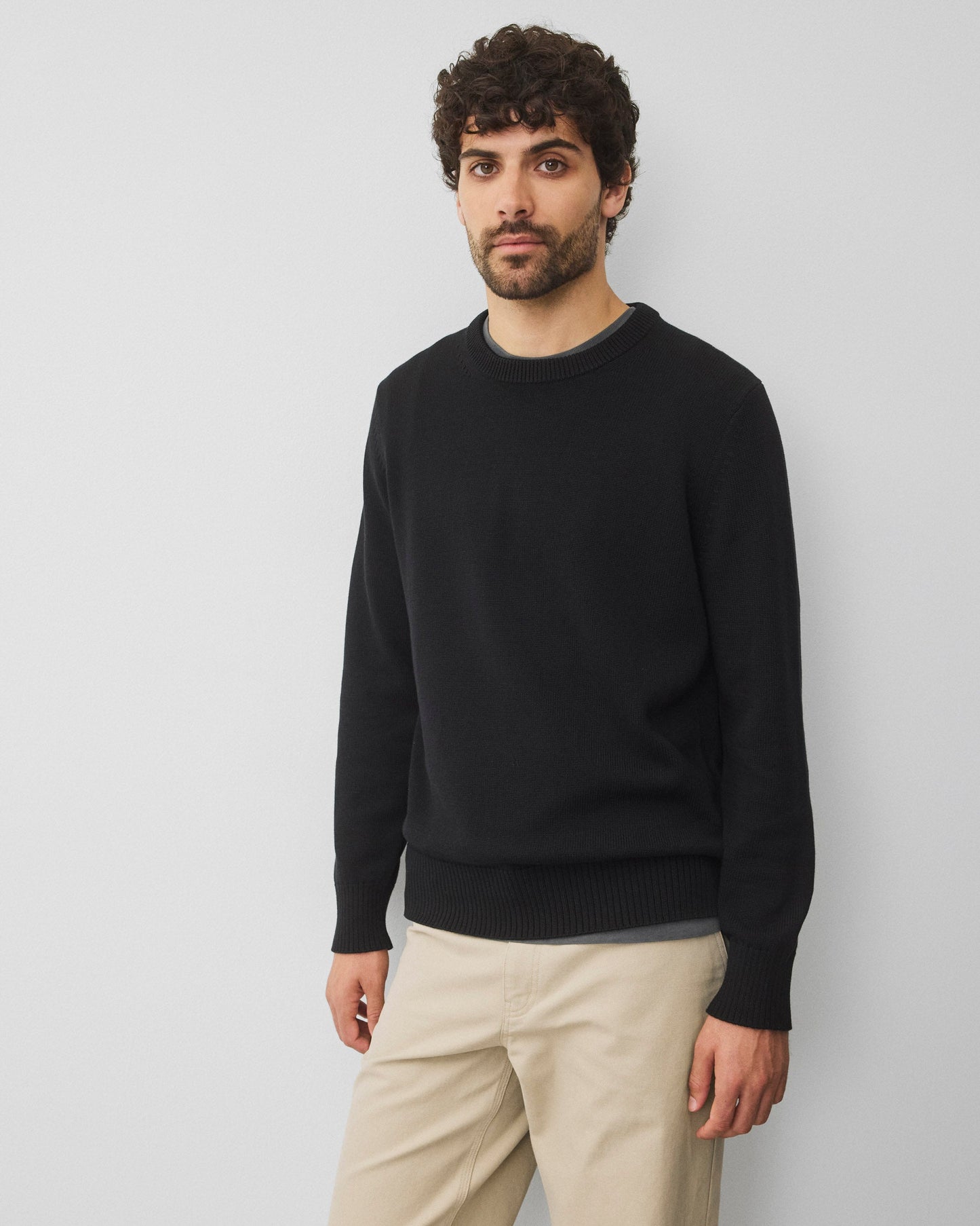 Supima Knit Bantam Crewneck