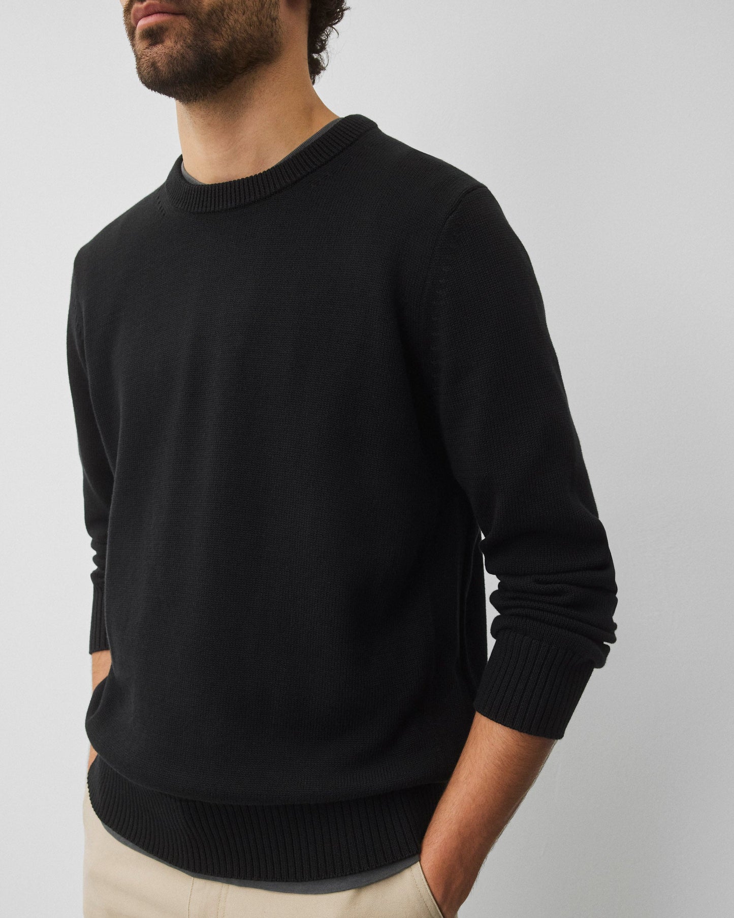 Supima Knit Bantam Crewneck