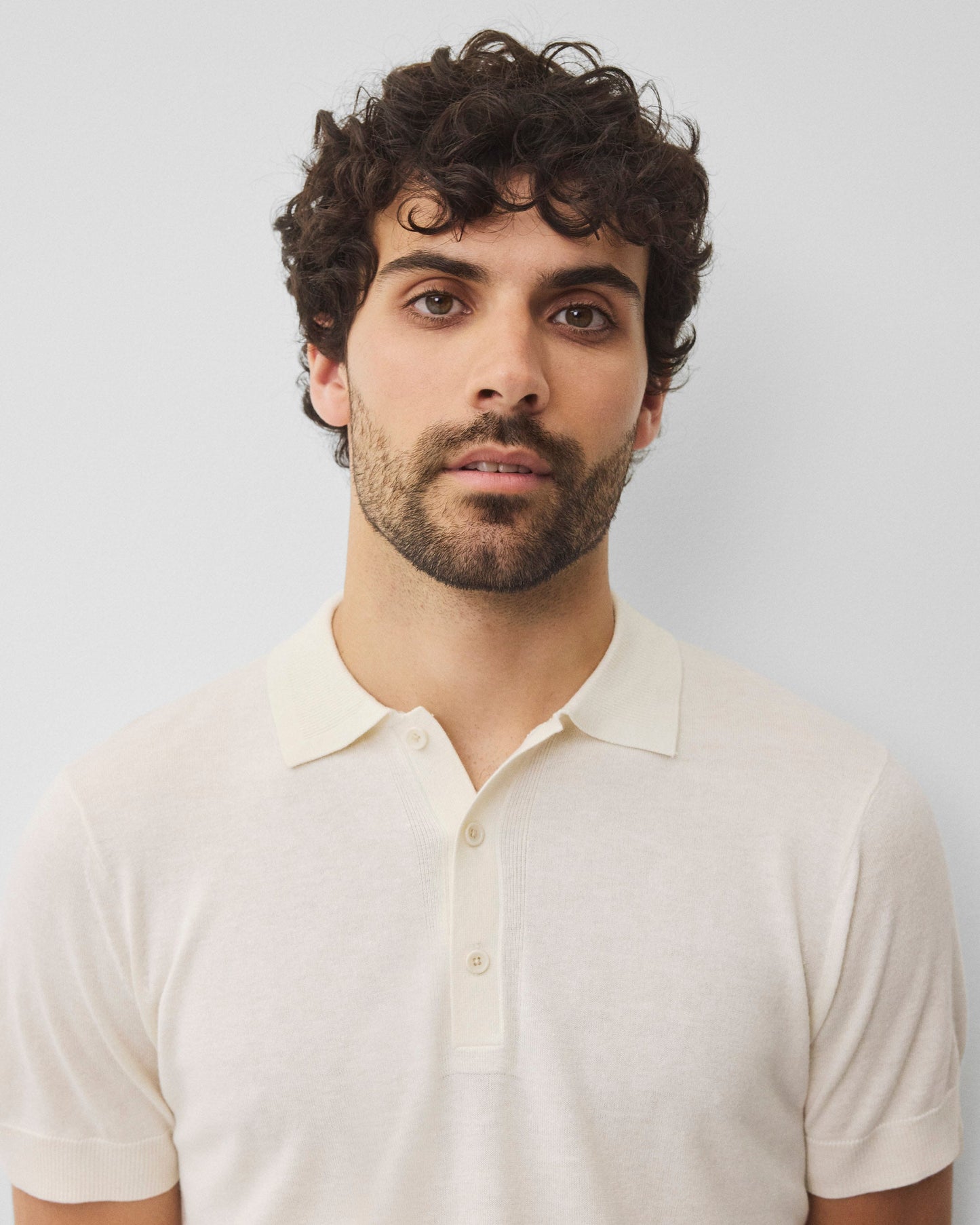 Silk Cashmere Gallery Polo