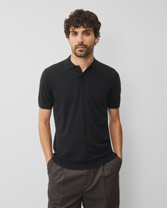 Silk Cashmere Gallery Polo