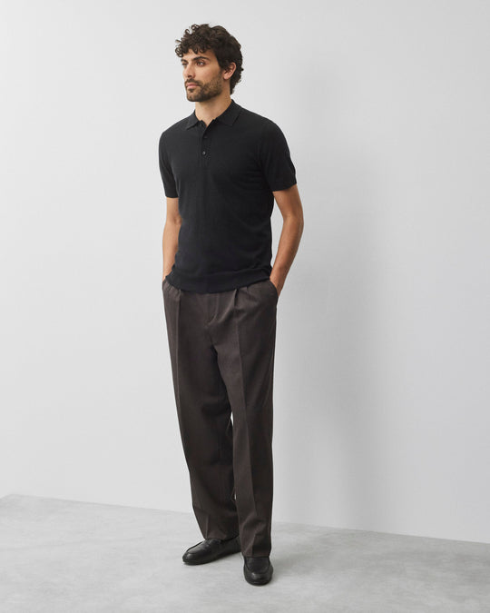 Silk Cashmere Gallery Polo