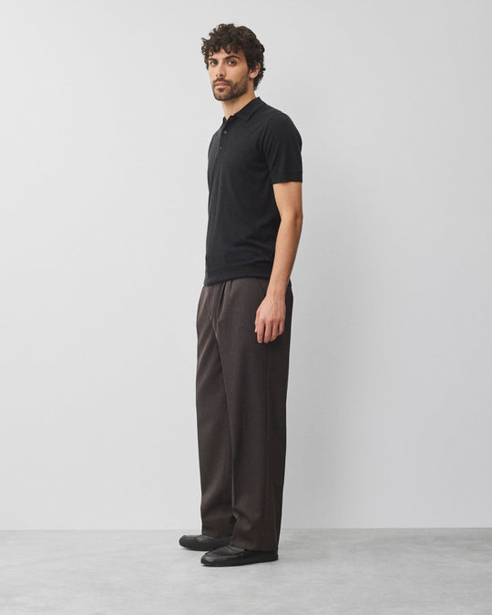 Silk Cashmere Gallery Polo