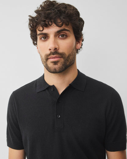 Silk Cashmere Gallery Polo