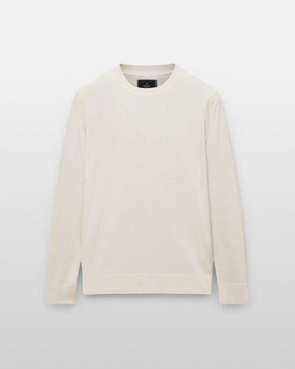 Silk Cashmere Gallery Crewneck