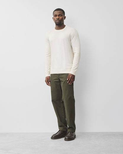 Silk Cashmere Gallery Crewneck