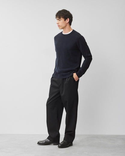 Silk Cashmere Gallery Crewneck