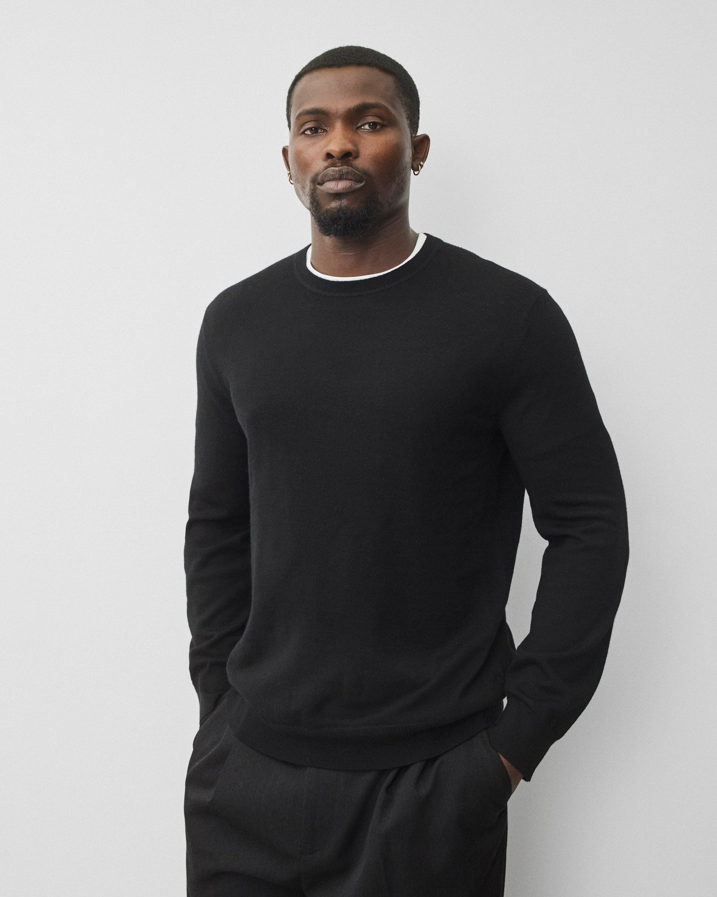 Lightweight Merino Harry Crewneck