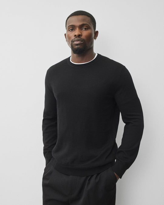 Lightweight Merino Harry Crewneck
